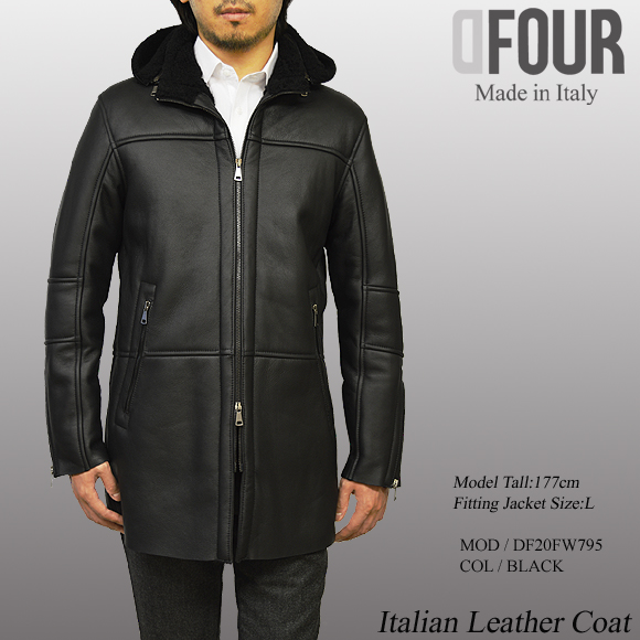 Haruf ハルフ ムートンコート ムートンジャケット レザージャケット