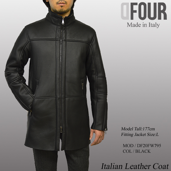 Haruf ハルフ ムートンコート ムートンジャケット レザージャケット