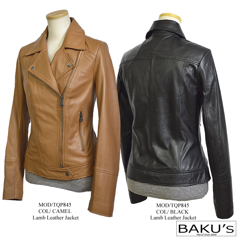 ライダースジャケット ダブル ライダース 革ジャン レザージャケット