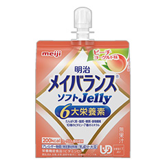 明治メイバランスソフトJelly(ゼリー) ピーチヨーグルト味の詳細
