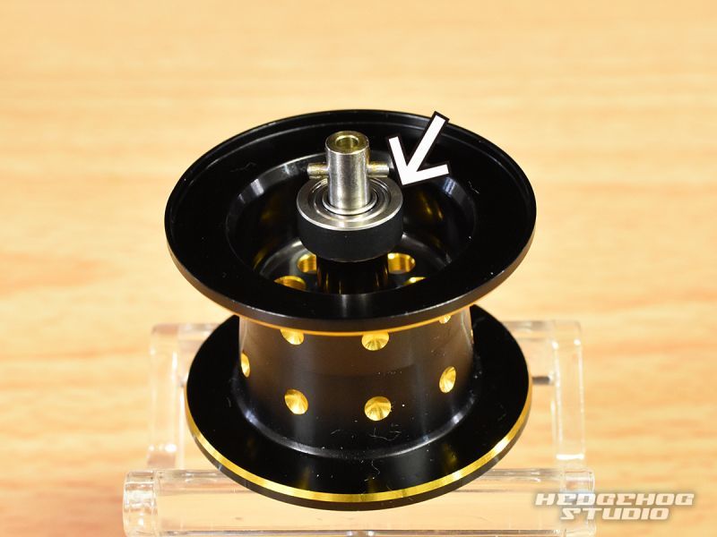 アブ モラムZXのベアリング交換方法 - リールチューニング・ベアリング