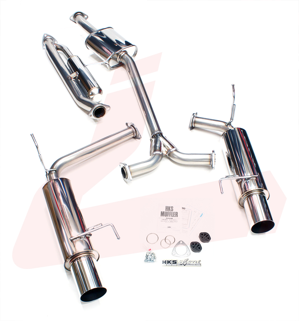 HKS Silent Hi-Power, 2004-08 Acura TSX / Accord EuroR CL7 CL9