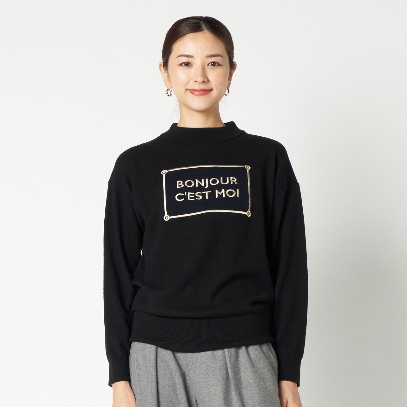 EMBROIDERY LOGO KNIT｜HELIOPOLE｜HÉLIOPÔLE（エリオポール）公式