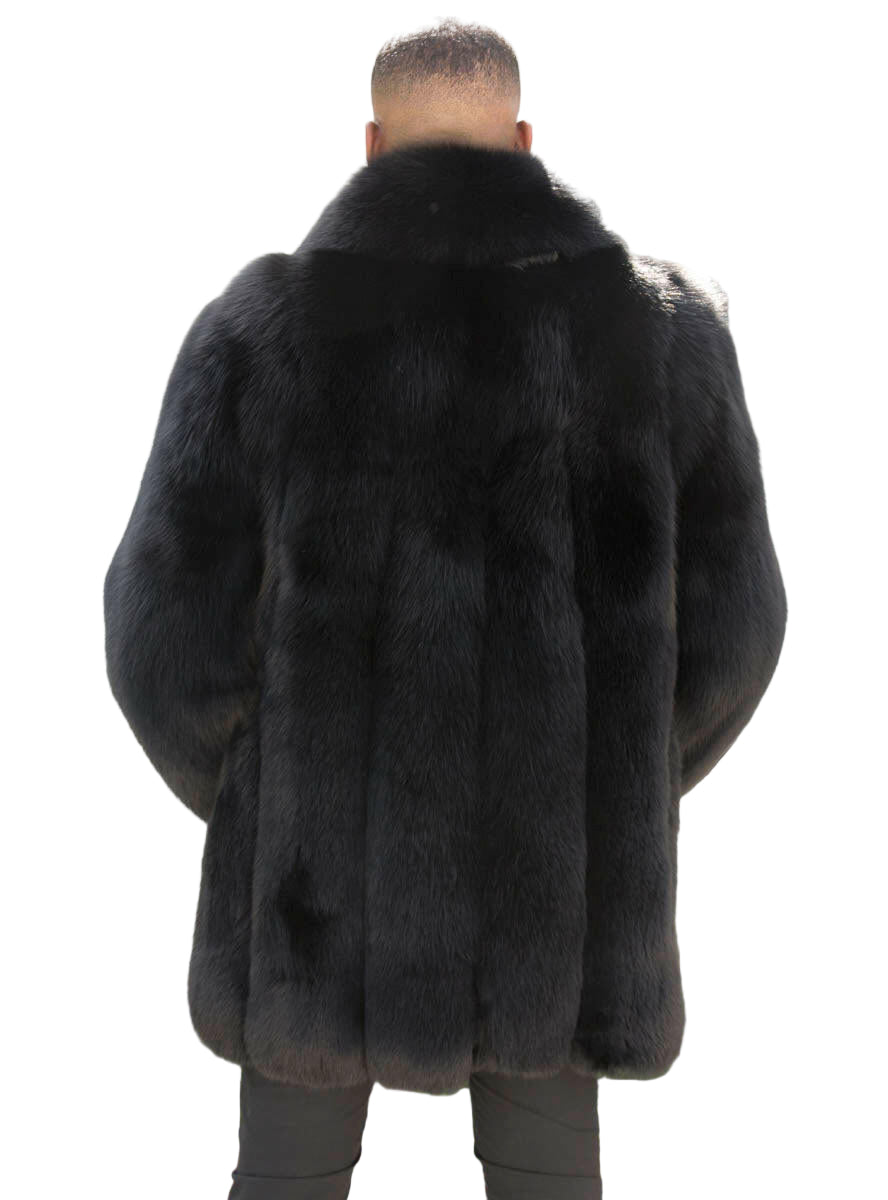 Men's Custom-Made Full Skin Fox Fur Stroller – Henig Furs