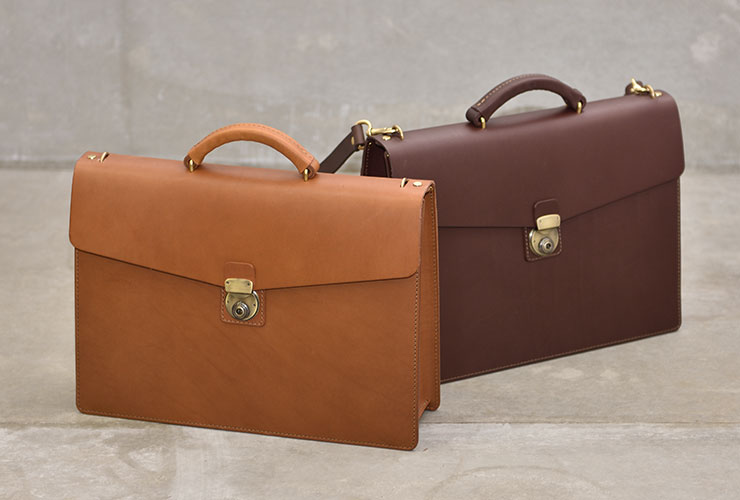 イタリアンレザーの2wayブリーフケース / 革鞄のHERZ(ヘルツ)公式通販
