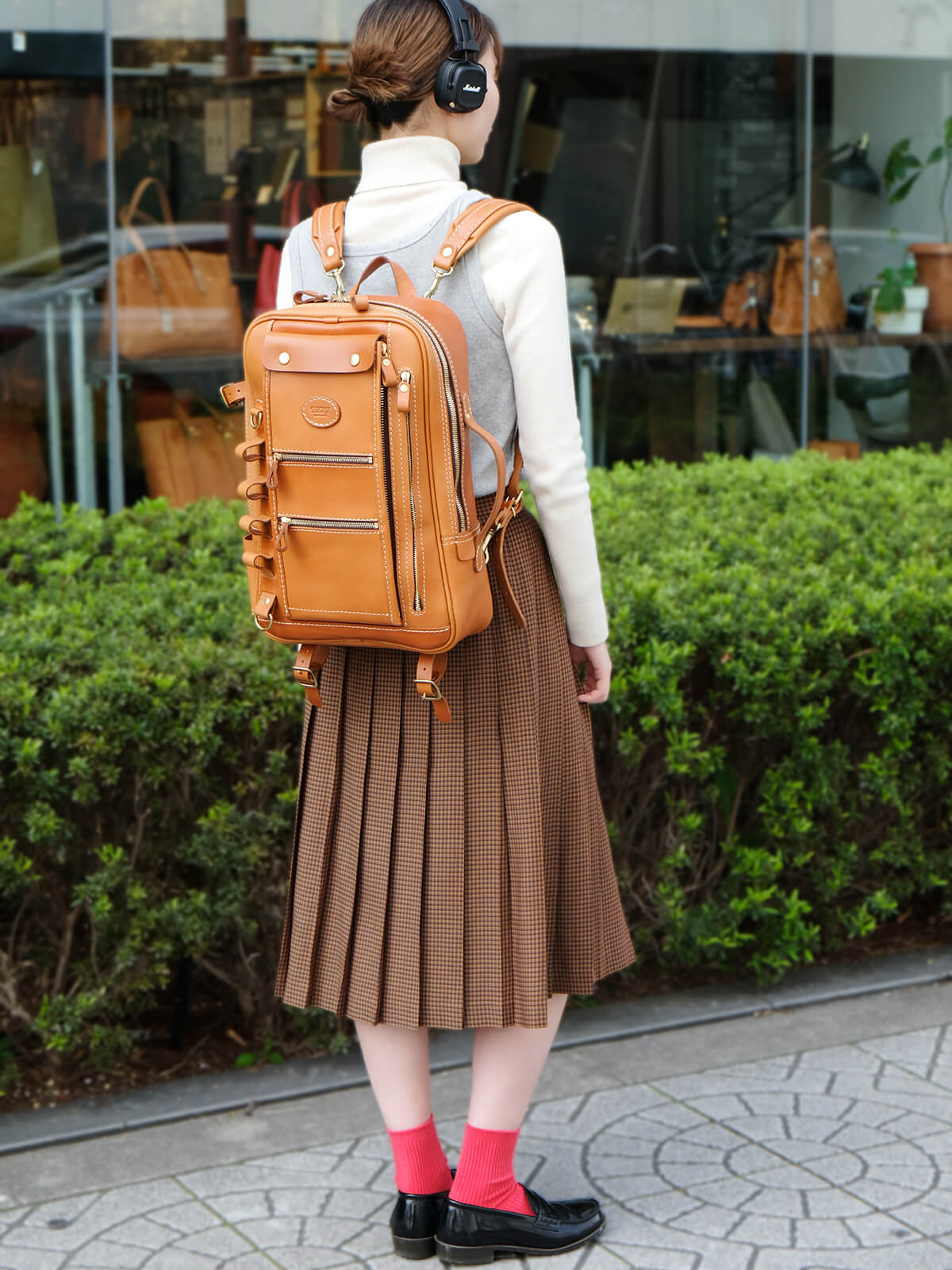 多機能で大容量の人気2wayスクエアリュック / 革鞄のHERZ(ヘルツ)公式通販