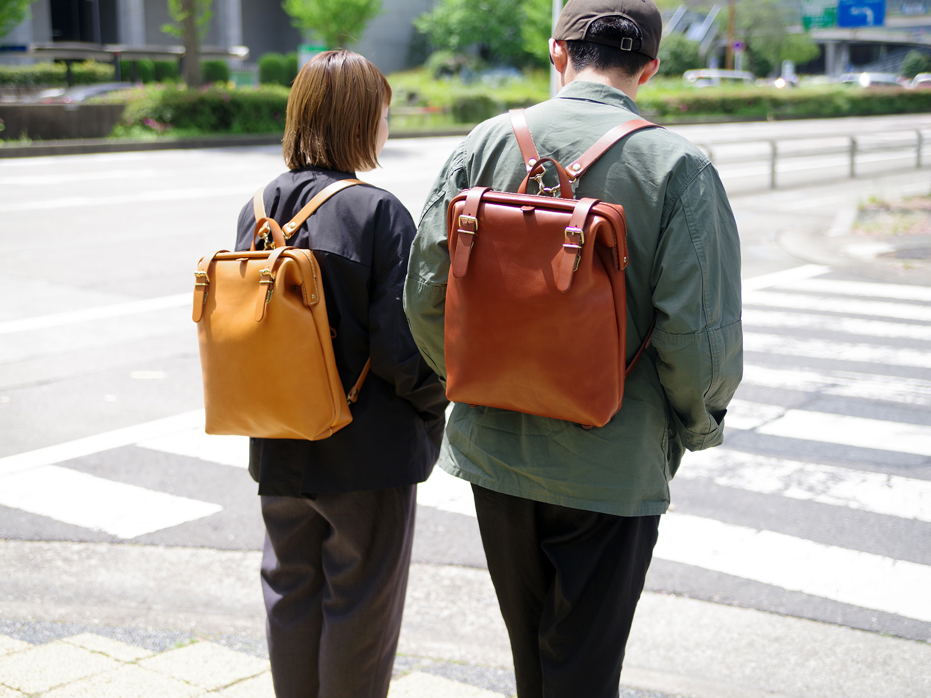 がま口リュックで一番人気のラックスリュック / 革鞄のHERZ(ヘルツ