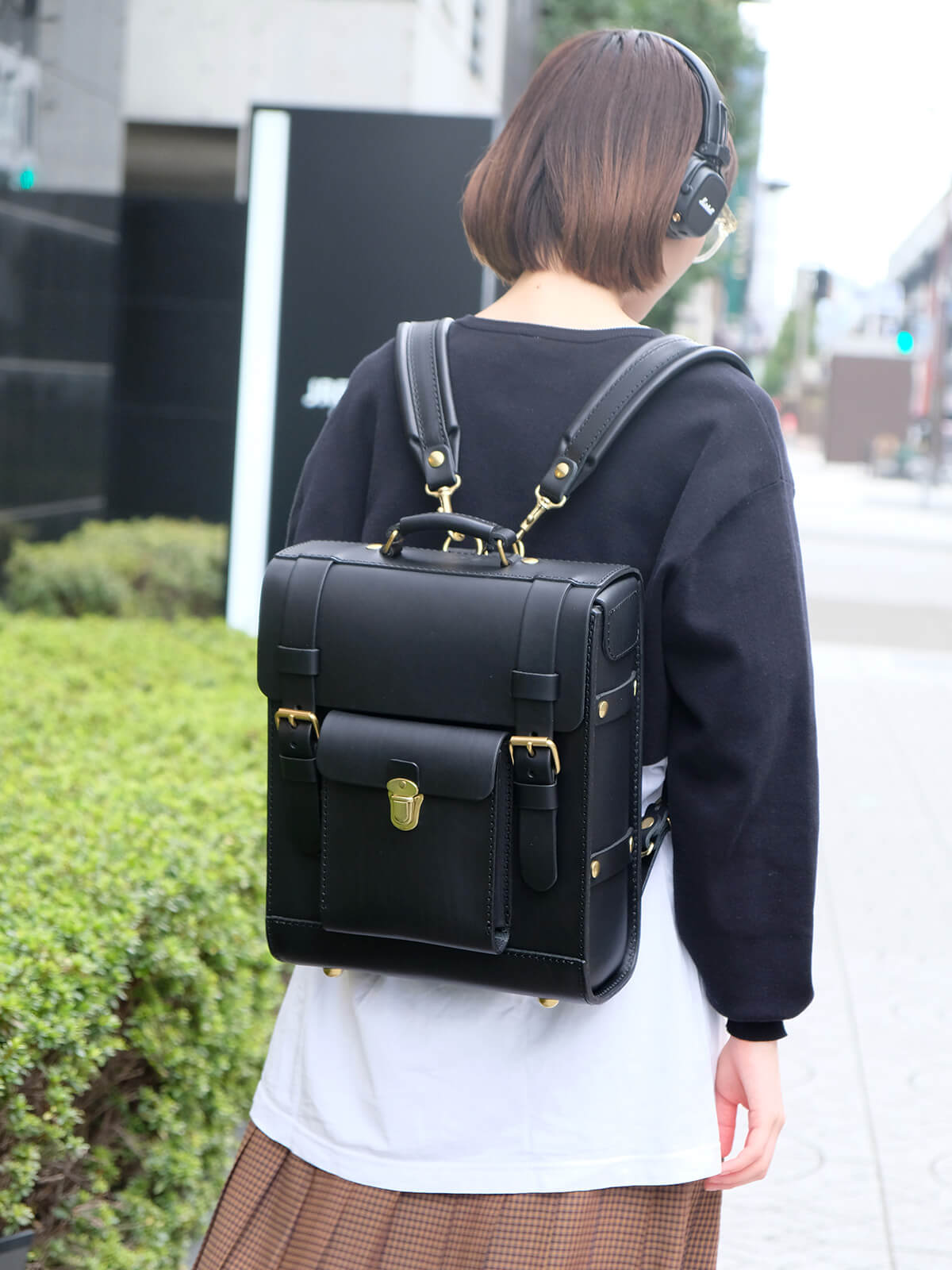 大人のランドセルとして使える総革のガロンリュック / 革鞄のHERZ