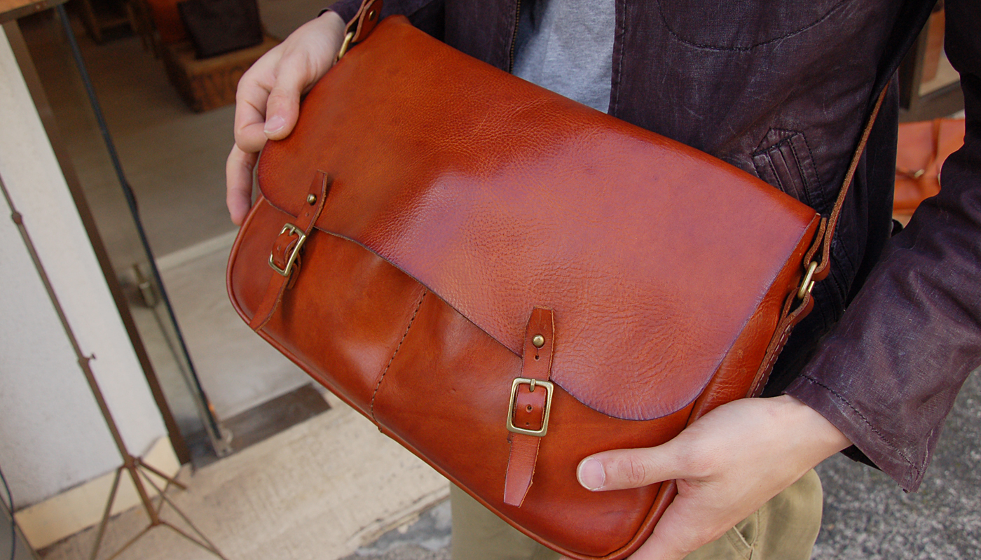 Organ作り手：村松愛用「Organフィッシングバッグ」｜革鞄・革小物の