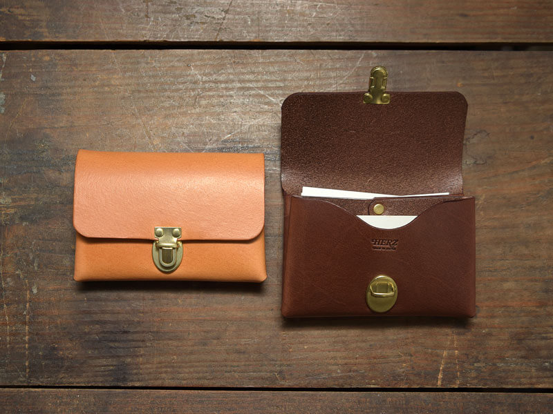 新作：豆差し名刺入れ(KV-1)｜革鞄・革小物のHERZ公式通販