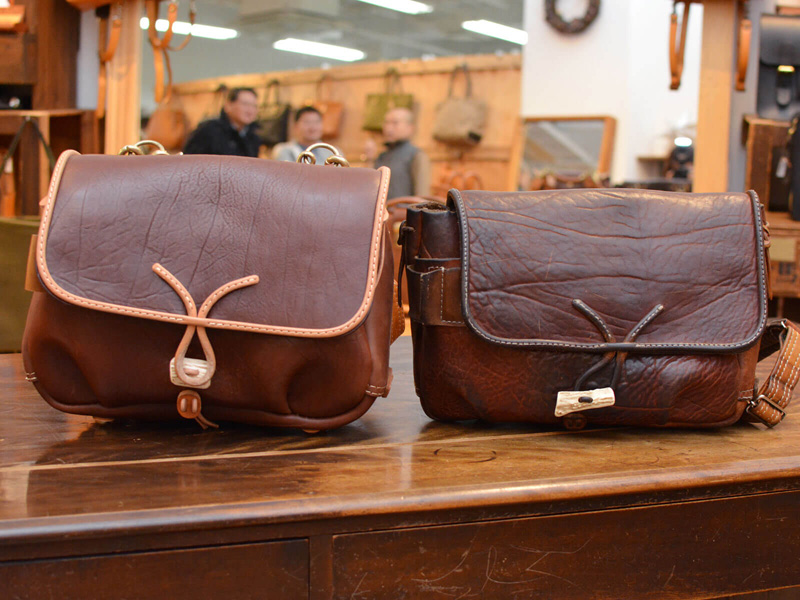 創業者モデルのメッセンジャーバッグ(W-3)制作風景に注目！｜革鞄・革