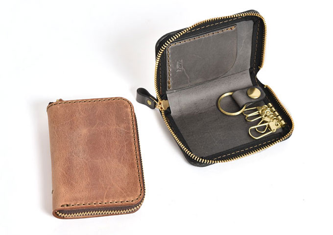 限定革のプルアップレザーで作る、HERZ冬の企画2023-24｜革鞄・革小物