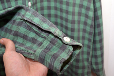 40's SunValleyマチ付きネルシャツSHI-06｜VINTAGE / ヴィンテージ