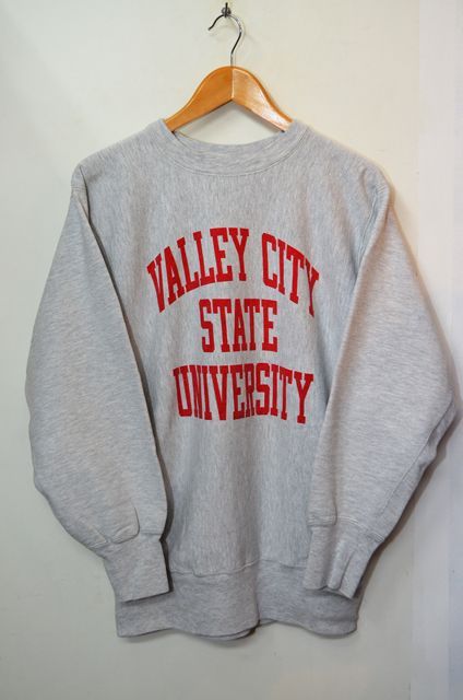 90's Champion リバースウィーブスウェット “染み込み三段プリント”SP