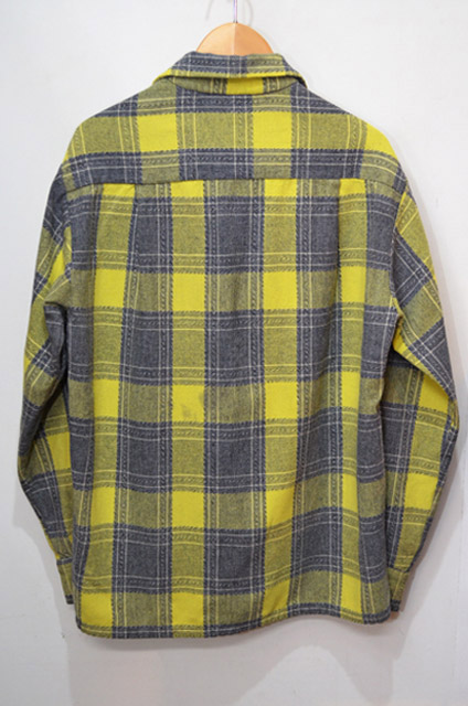 50's La Scala オープンカラーウールシャツ - used&vintage box Hi-smile