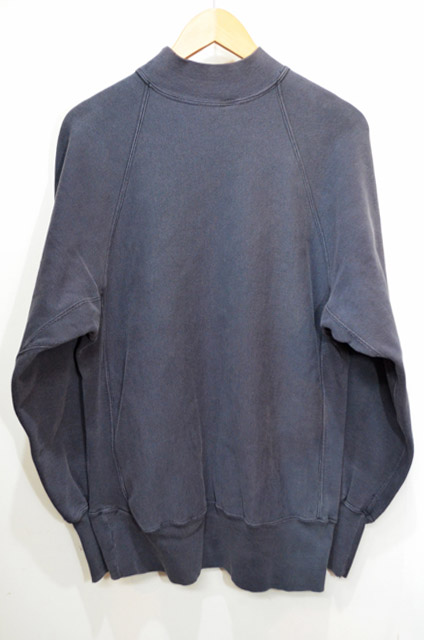 90's Champion リバースウィーブ モックネックスウェット “BLACK