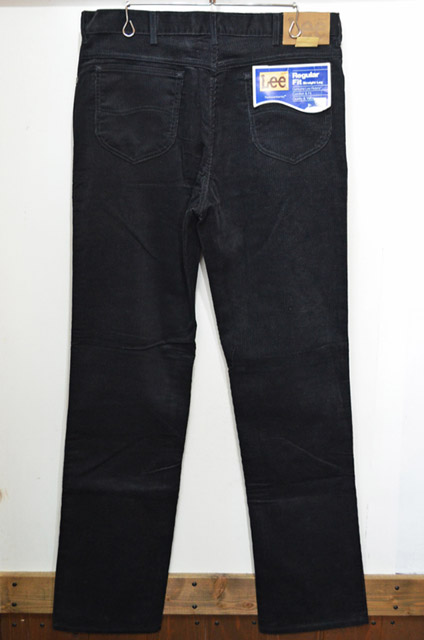 80's Lee 200-2801 コーデュロイパンツ “BLACK / DEADSTOCK