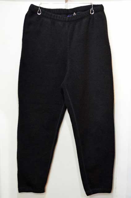 97's Patagonia フリースパンツ “BLACK / MADE IN USA” - used&vintage
