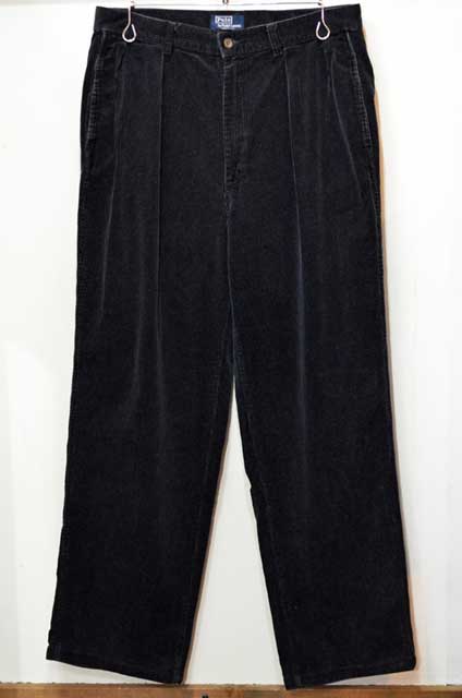 90's Ralph Lauren 太畝コーデュロイパンツ “POLO CORDS / MADE IN USA