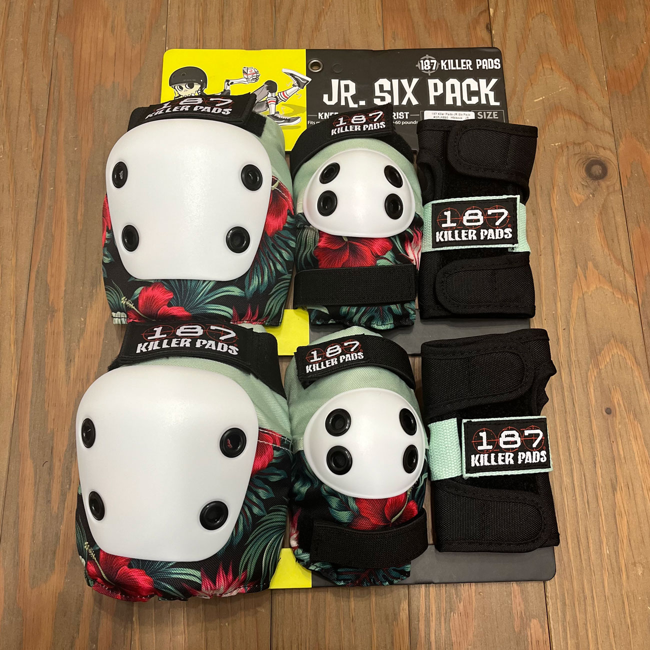 187 KILLER PADS JUNIOR PAD SET 【プロテクター/手首・肘・膝パッド