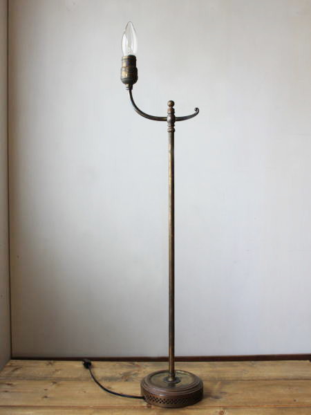 USAヴィンテージ卓上照明ファットボーイソケット真鍮スタンドライト