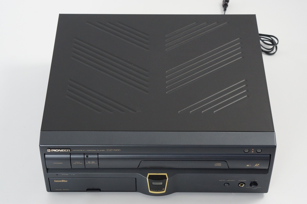 LASER DISC Laser Active PIONEER CLD-A100 Console wz Pac-S1 Tested