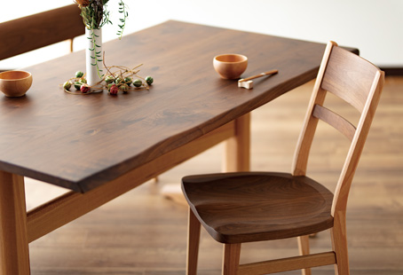 無垢材の家具』と『飛騨の家具』を造る『イバタインテリア』