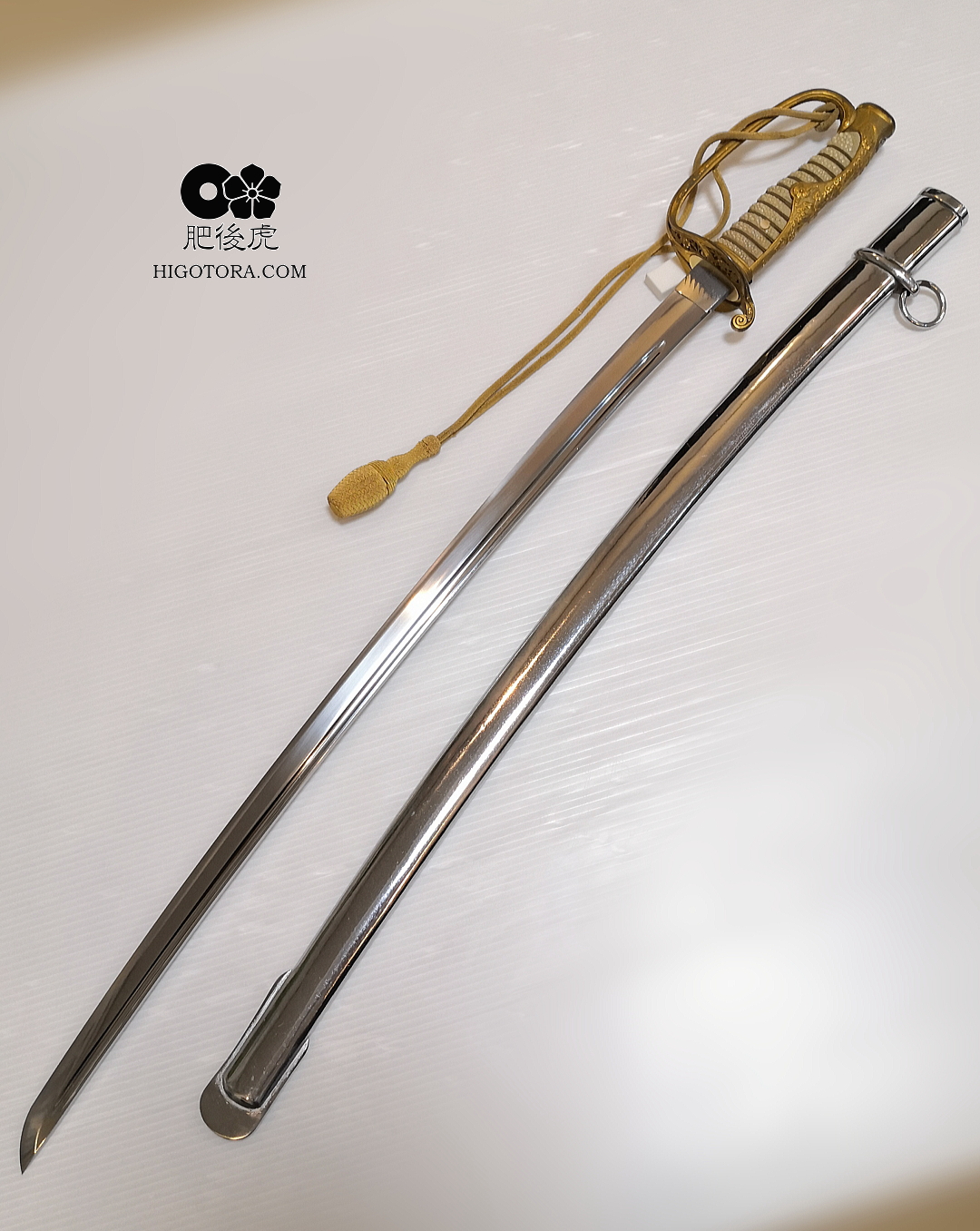 サーベル拵への模擬刀身入れ #TNH｜製作事例｜肥後虎-HIGOTORA