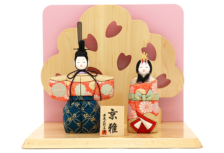 雛人形 選べる 木目込み親王飾り【P82023】インターネット店だけ☆限定