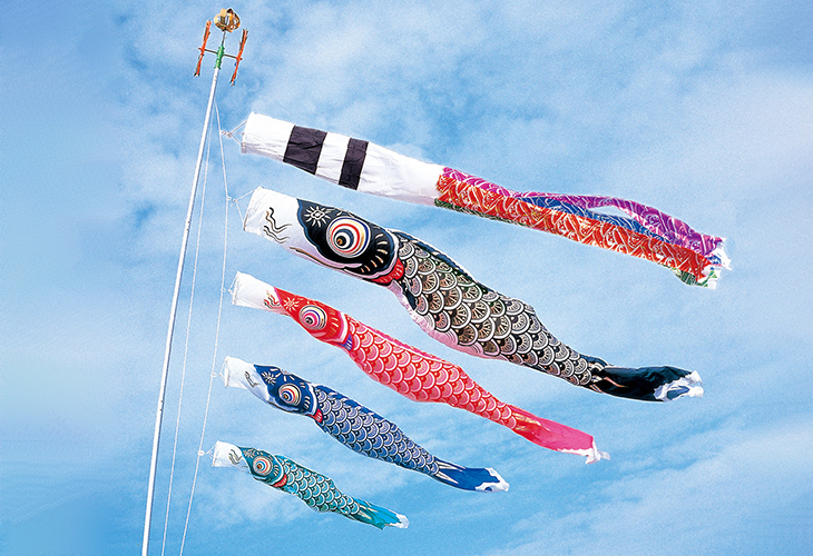 ベランダ、お庭用鯉のぼり | 職人手作りの【秀光人形工房】五月人形