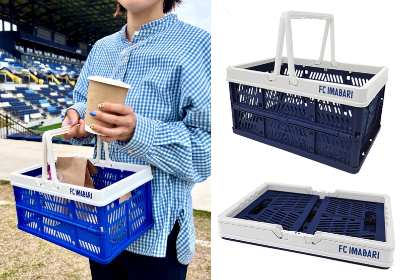 バリまつり来場者配布 ミニコンテナボックス／FC今治様｜実績紹介