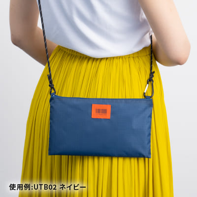 防災サコッシュ ネイビー｜HISAGO ヒサゴ株式会社｜ラベル・伝票・雑貨