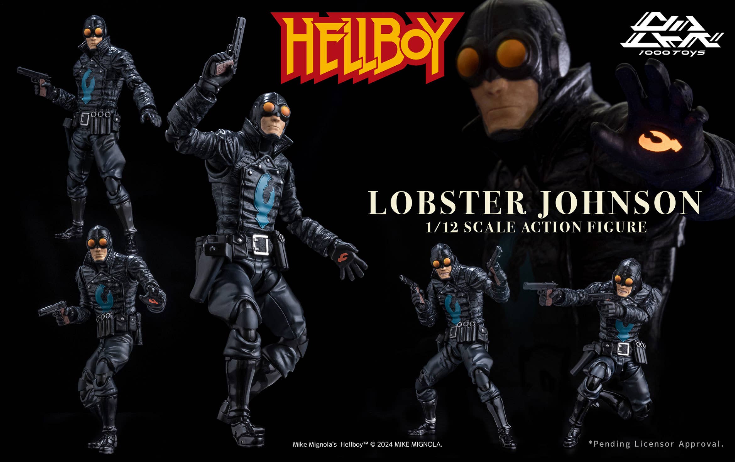 Lobster Johnson Action Figure (Hellboy) | HLJ.com