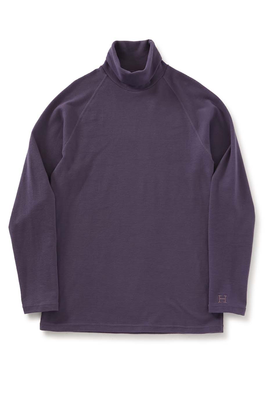 ストレッチフライス タートルネック ロングスリーブ Tシャツ