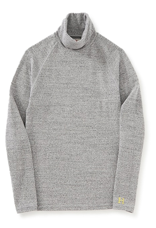 ストレッチフライス タートルネック ロングスリーブ Tシャツ