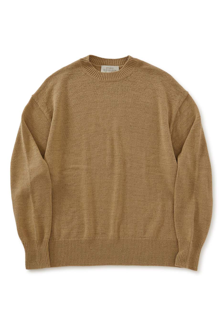 STUDIO NICHOLSON /CORDE 5GG クルーネック ジャンパー | STUDIO