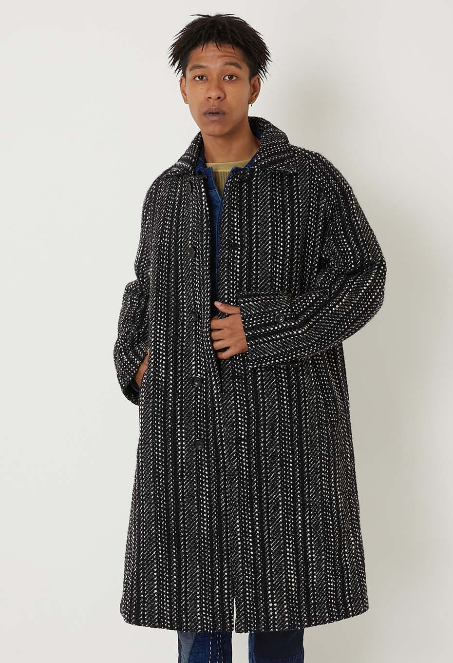 スラブヤーンツイード バルマカンコート | BLUE BLUE JAPAN