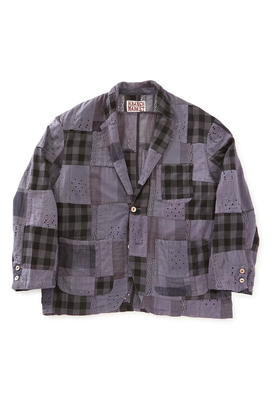 ダイドパッチワークレース オーバージャケット | HOLLYWOOD RANCH