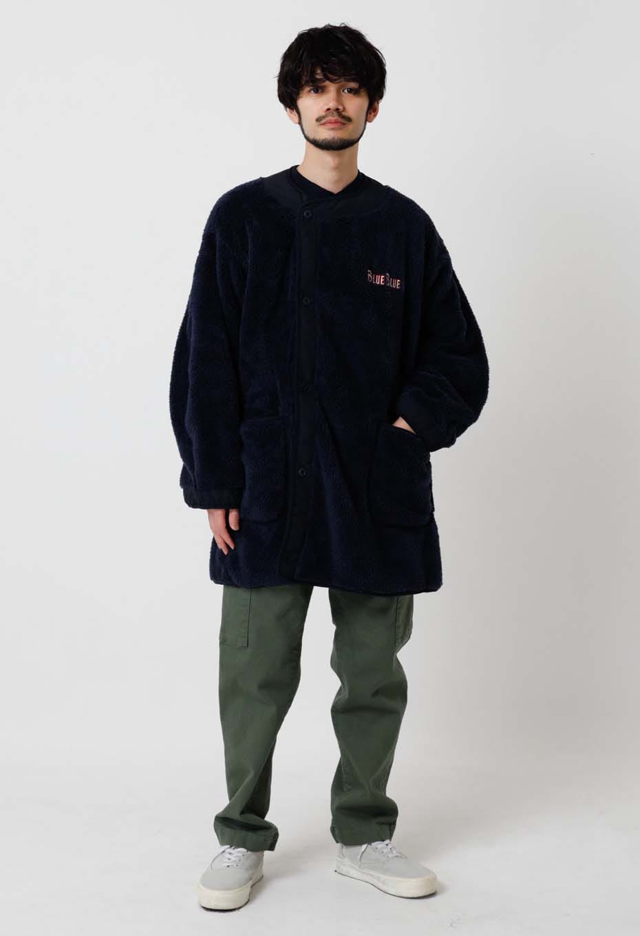 gym master × BLUE BLUE /フリースライナージャケット | gym master