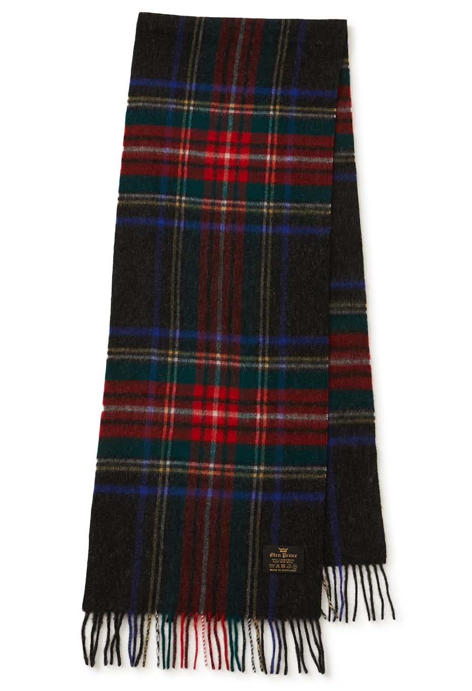 GLEN PRINCE /ラムズウール チェックマフラー 190×35 | GLEN PRINCE