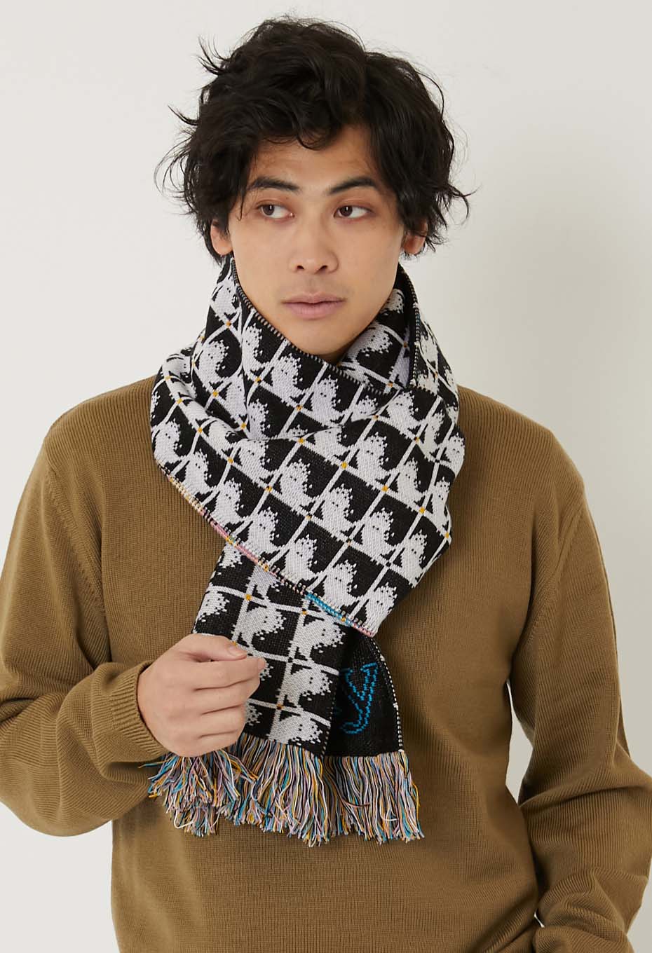 MONMARTRE NEW YORK /Yin & Yang スカーフ | MONTMARTRE NEW YORK