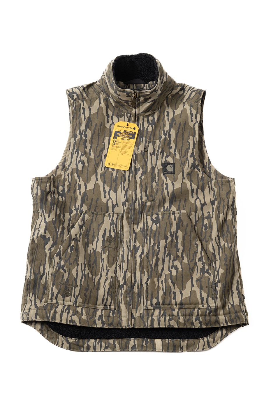 Carhartt /ラグフレックス ルーズフィットシャーパライン Camo モック