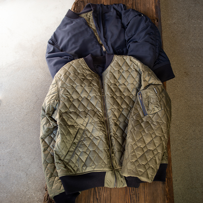 リサイクルポリエステル G-8 WEP リバーシブルジャケット | BLUE BLUE