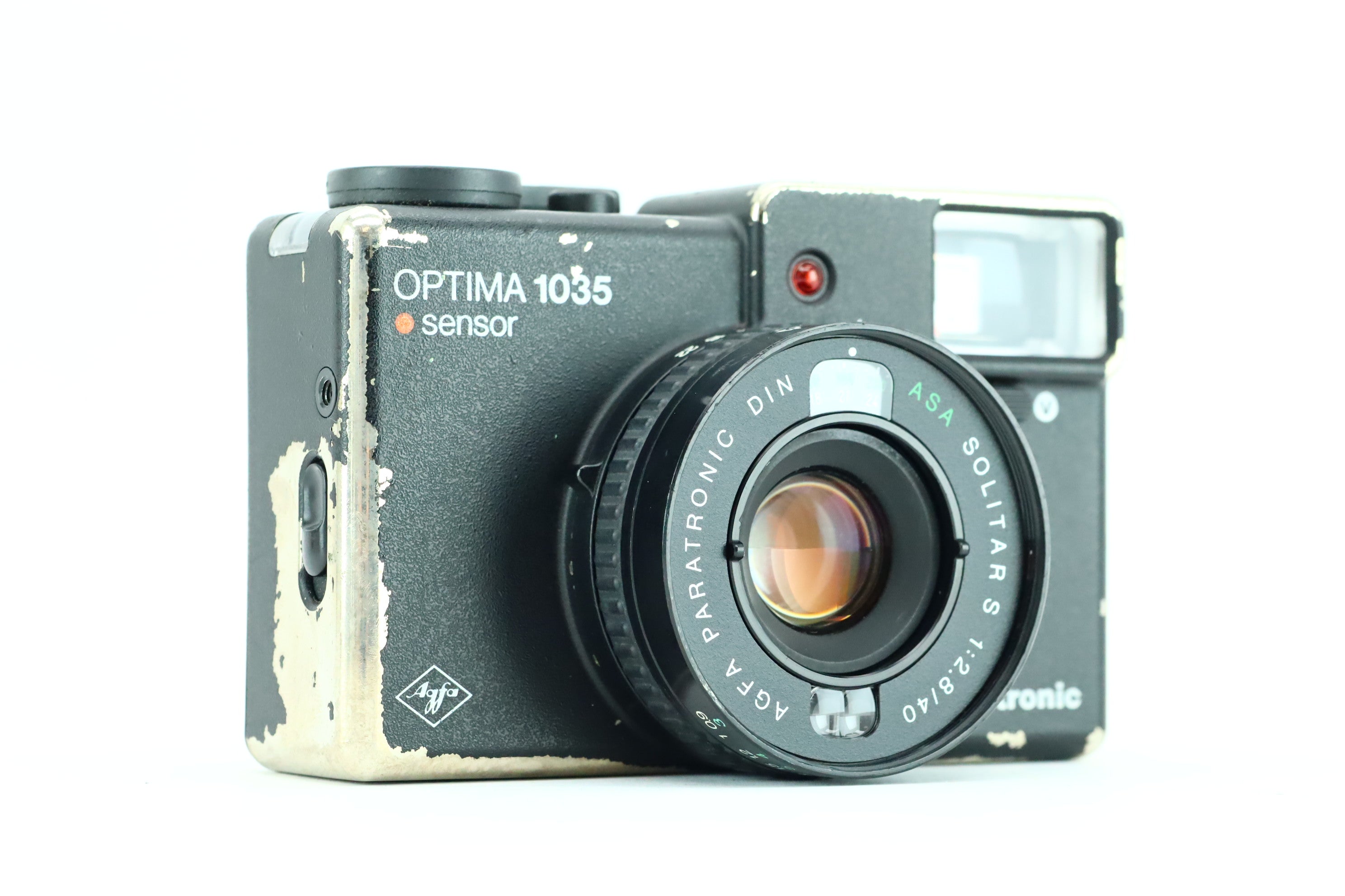 Sensore Agfa Optima 1035 con obiettivo Solitar S 1:2,8/40 – Hard