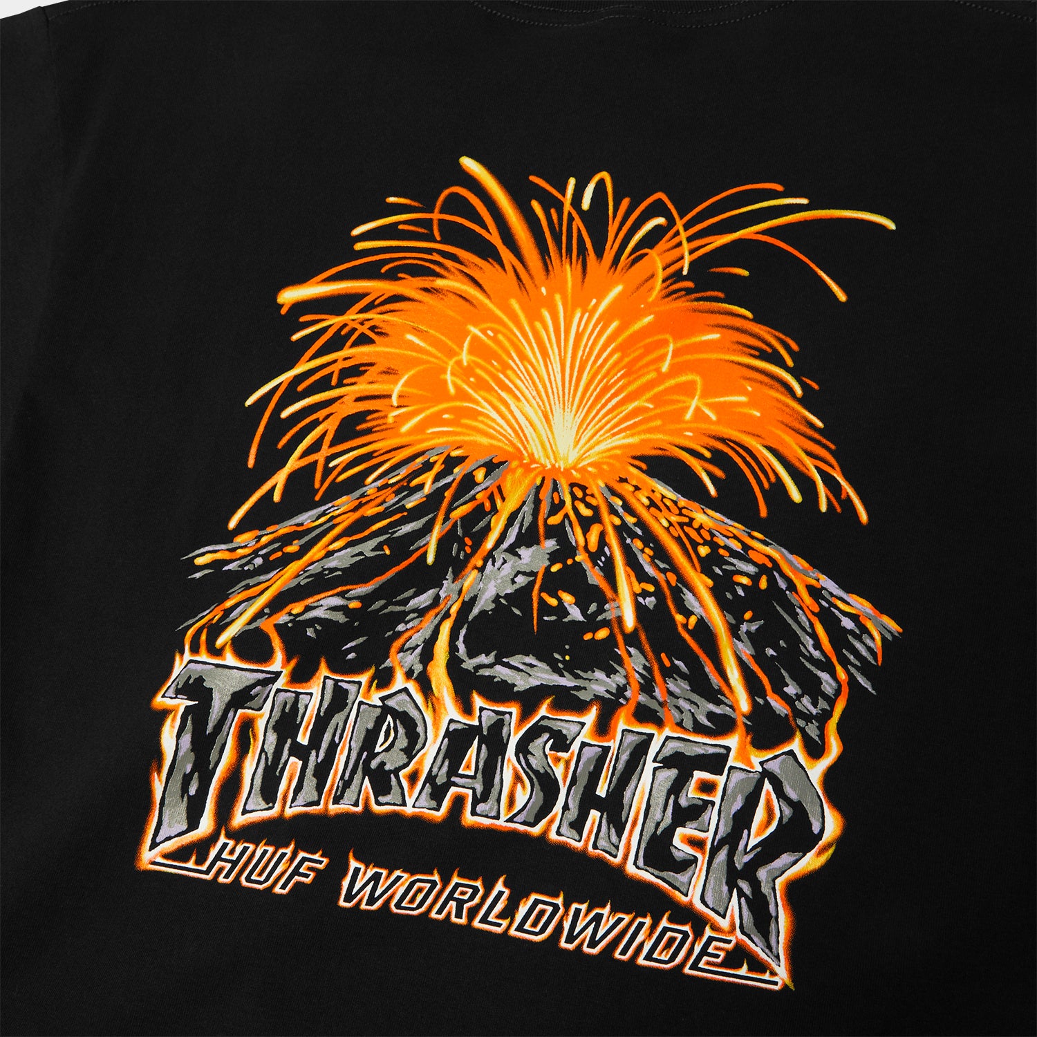 HUF X THRASHER MELTDOWN TEE｜T-SHIRTS（Tシャツ）｜【公式通販 HUF