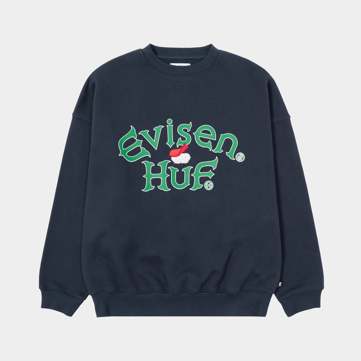 HUF X EVISEN SUSHI CREW FLEECE｜SWEATSHIRTS（スウェットシャツ