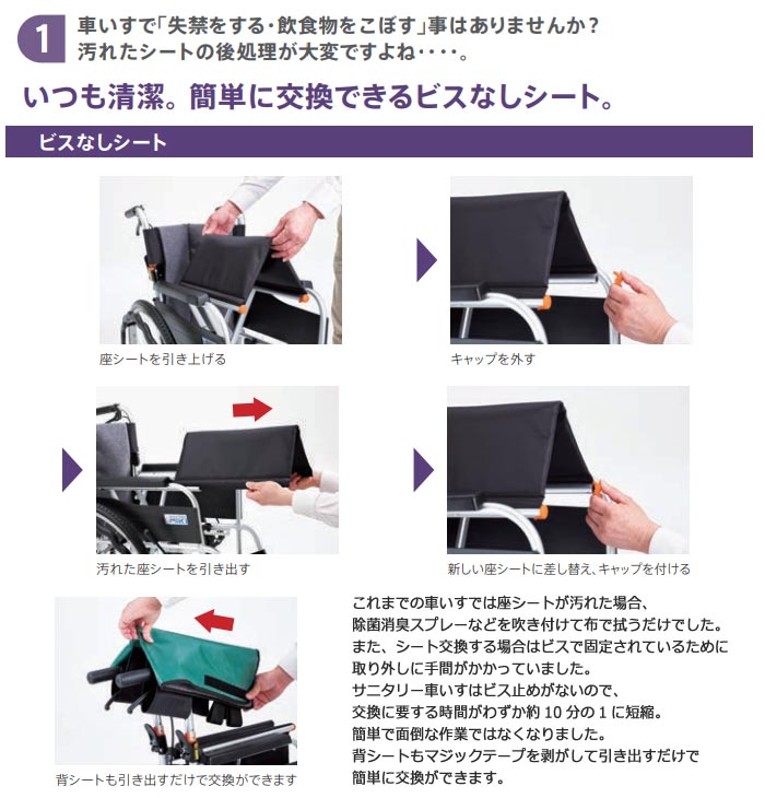 MiKi/ミキ】 自走式 JTN-1B 足踏み連動式駐車ブレーキ仕様｜車いすの