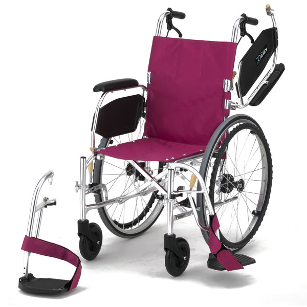 日進医療器】超軽量自走式車椅子 NA-L8αW Aパッケージ ｜車いすの格安