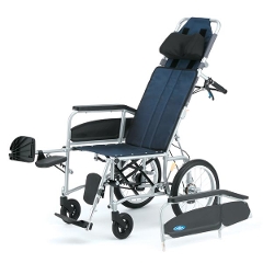 日進医療器】NEO-αシリーズ NEO-4α 介助式 リクライニング ｜車いすの