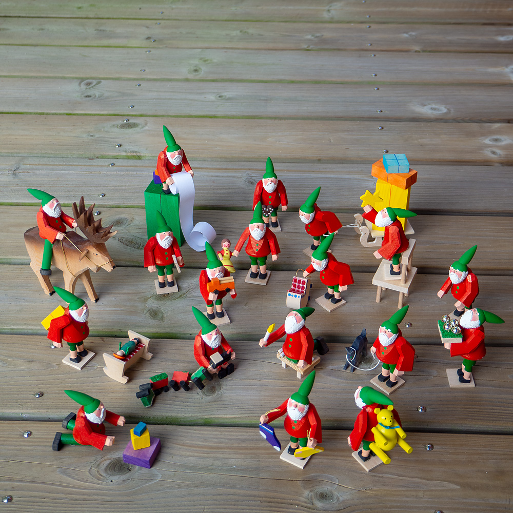 クリスマスの小人シリーズ：生活・くらし：百町森